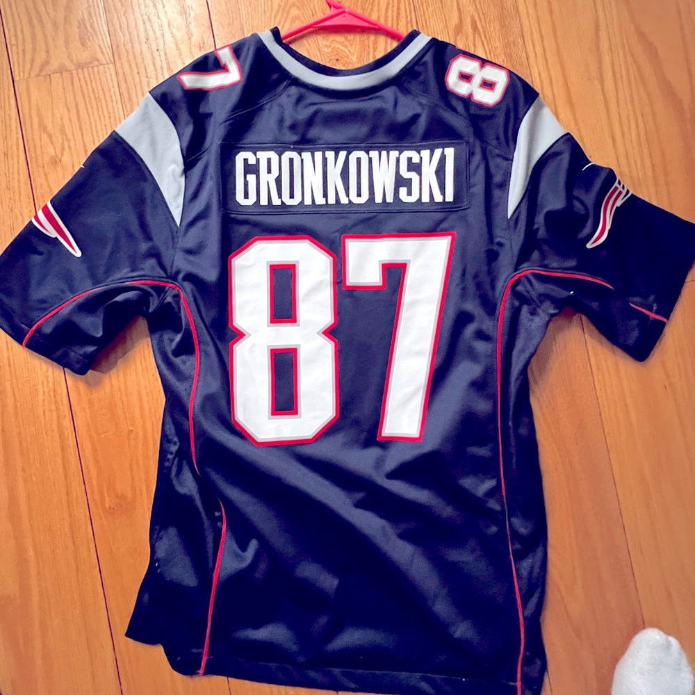 MENS SIZE M - GRONKOWSKI (87) PATRIOTS JERSEY